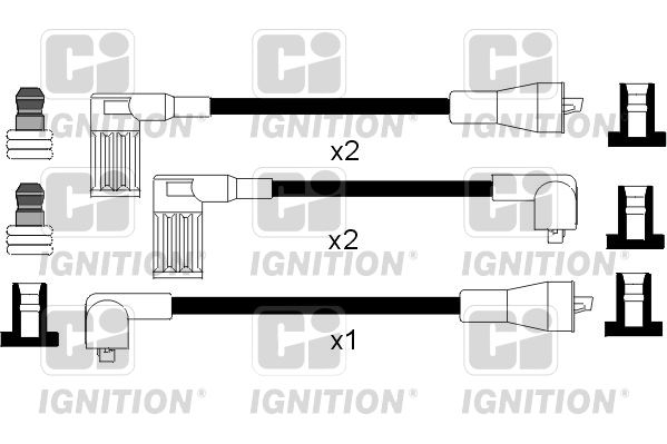 QUINTON HAZELL Augstsprieguma vadu komplekts XC182